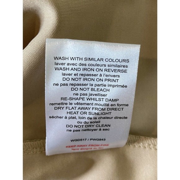 NWT Wednesdays Girl Tank Dress Size 18 Women’s Brown Cheetah Print - Picture 5 of 7